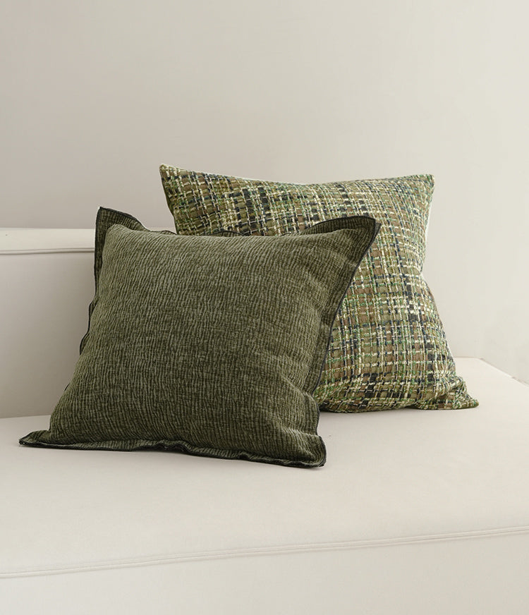 LEA – Embroidered cushion cover, 50x50 cm