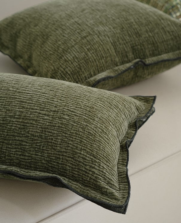 LEA - Housse de coussin tuftée, 50x50 cm