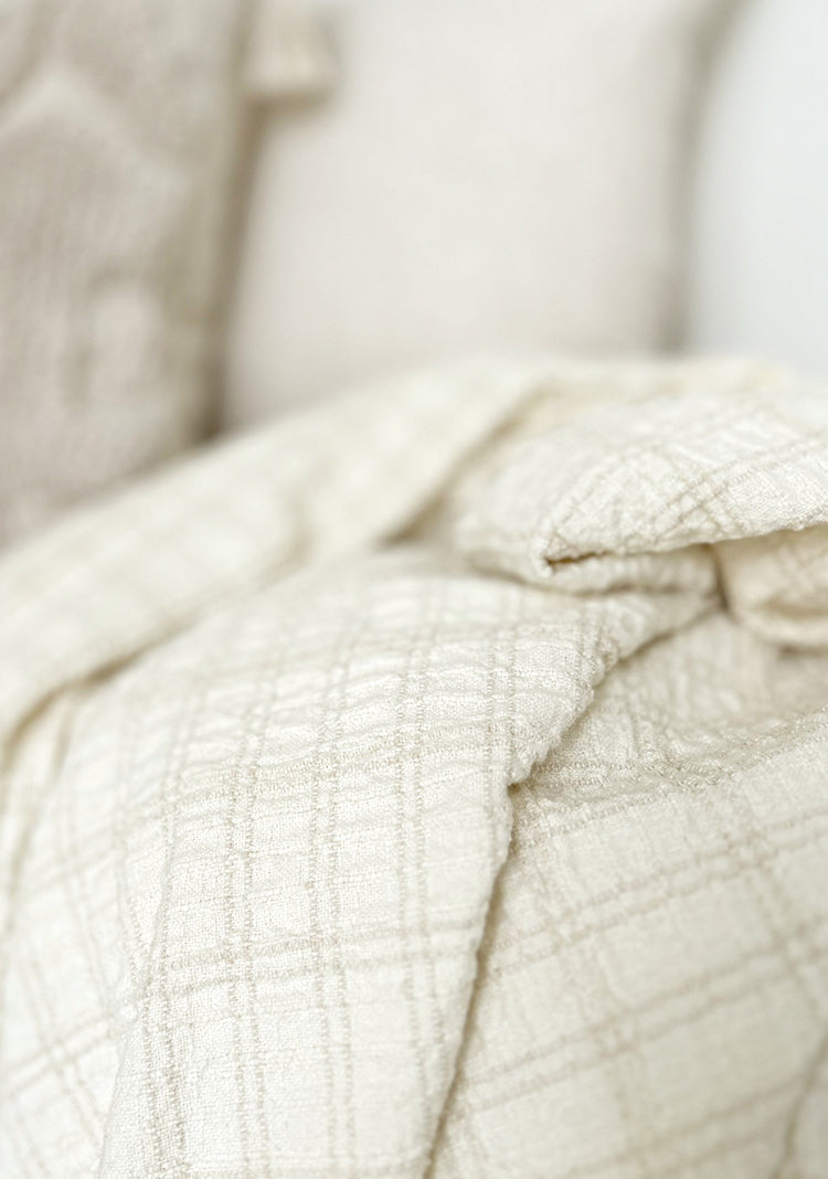 LINO - Plaid 100% linnen, 140x200 cm