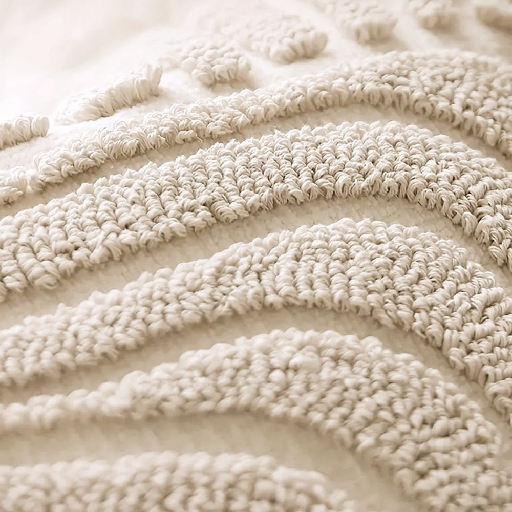 LUNA – Luxe getufte kussenhoes, 45x45 cm