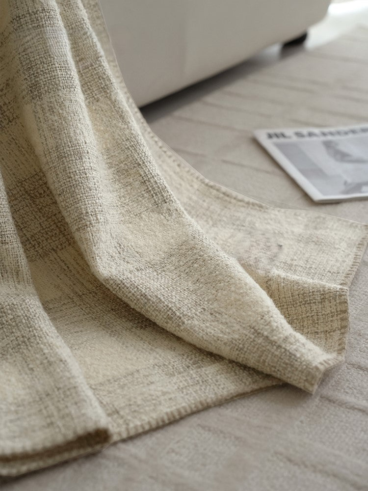 URBAN CHECK - Plaid en laine, 145x180 cm