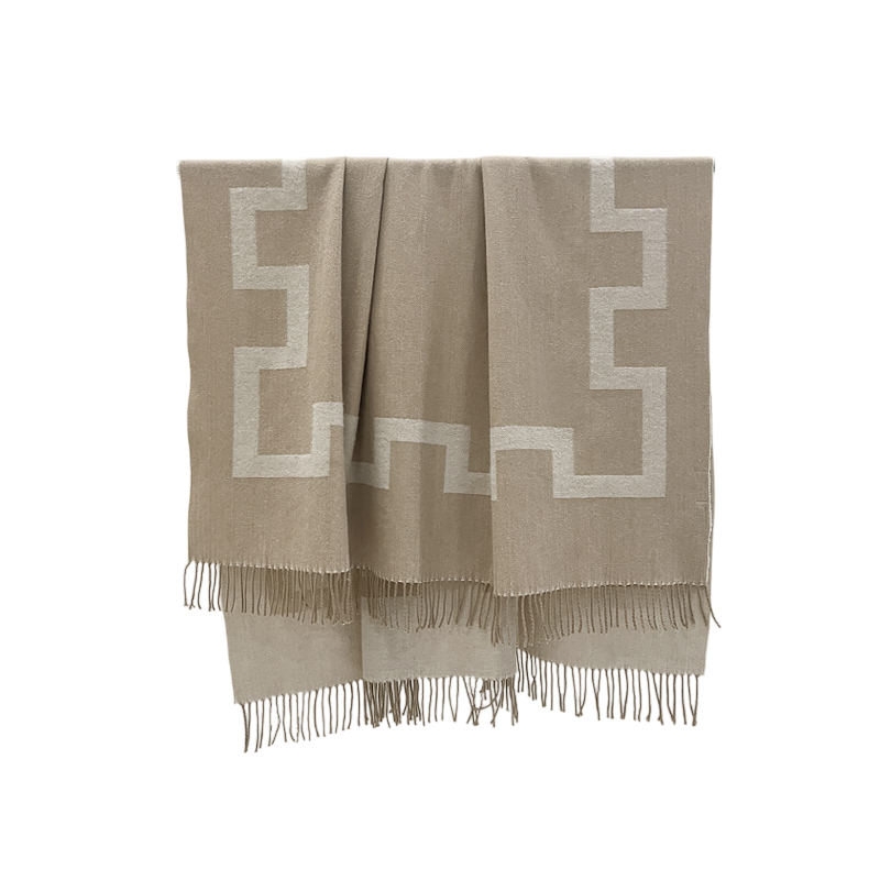 CITY LUXE - Plaid 100% lambswool woolmark certified, 130x195 cm