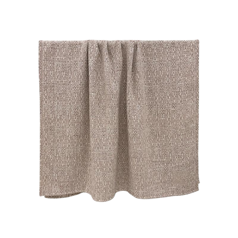 NOLA – Alpaca wollen plaid, 145x200 cm | Camel tweedpatroon