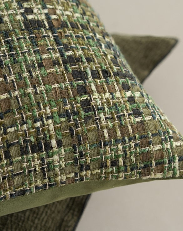 LEA – Embroidered cushion cover, 50x50 cm