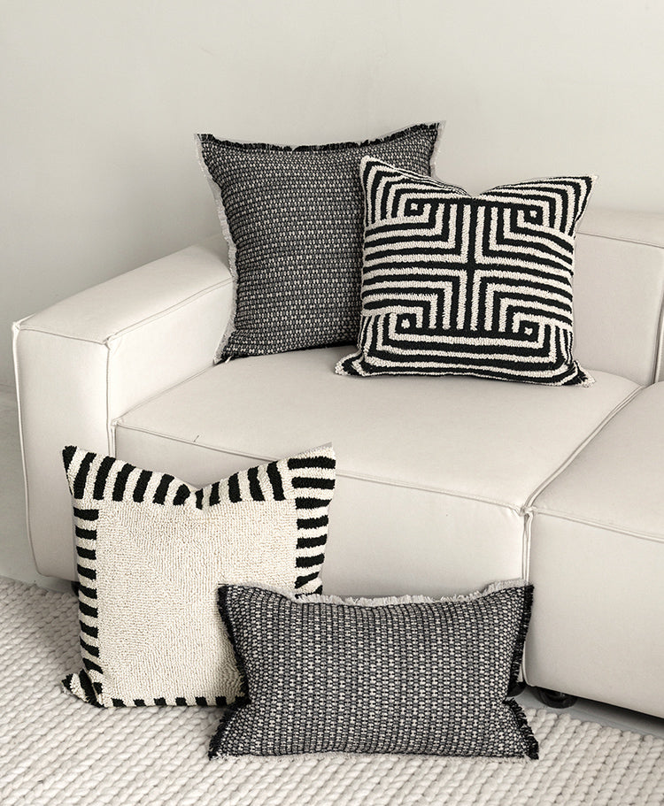 LUCILE LUMBAR - Kussenhoes wolmix, 30x50 cm