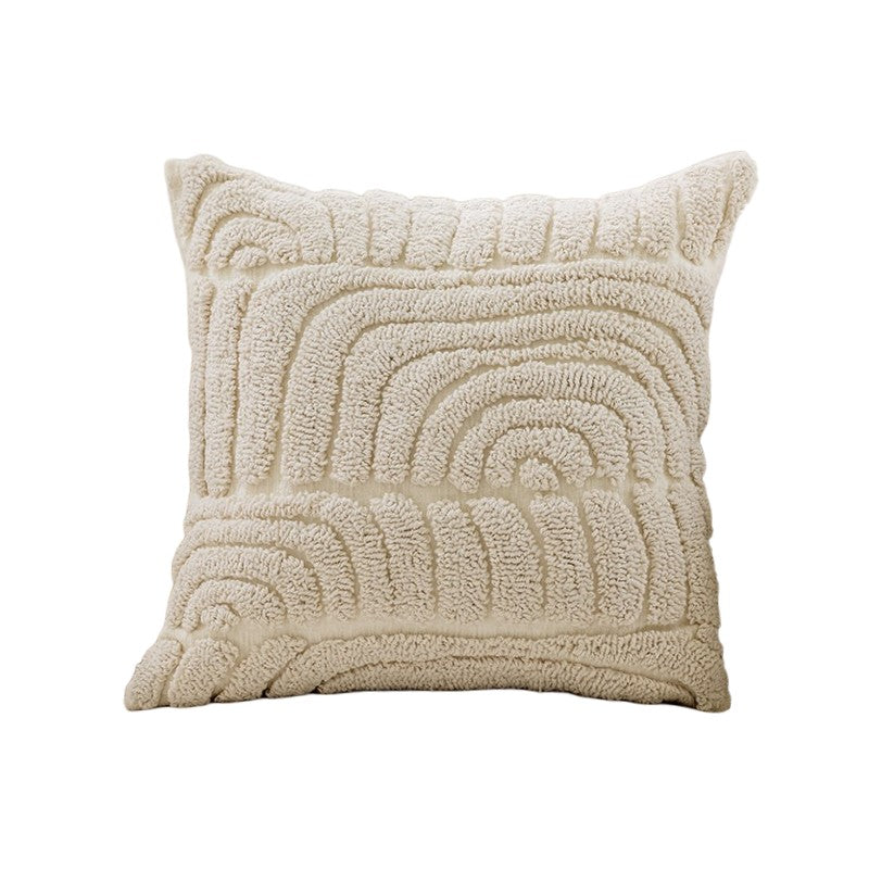 LUNA – Getufte kussenhoes 100% katoen 45×45 cm