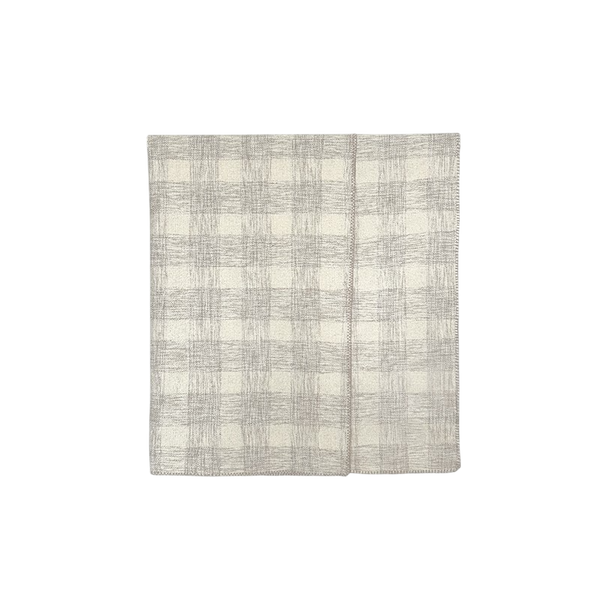 URBAN CHECK – Wool plaid, 145x180 cm