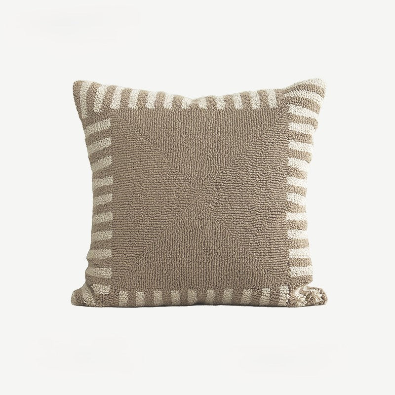 ELLE - Getufte kussenhoes 100% katoen 50x50 cm
