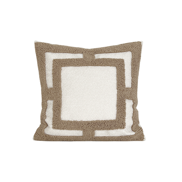 AMELIE - Tufted Cushion Cover Linen Mix, 50x50 cm