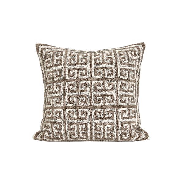 ISABELLE – Tufted cushion cover 100% cotton, 45x45 &amp; 50x50 cm