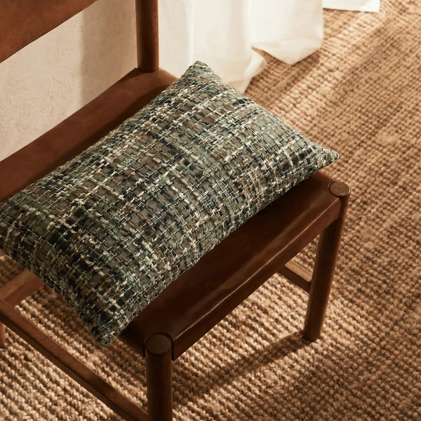 LEA LUMBAR - Housse de coussin capitonnée, 30x50 cm
